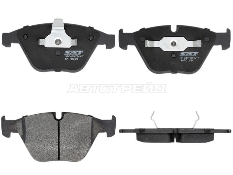 Колодки тормозные (Спереди) BMW 3-Series 05-14 / 5-Series 03-10