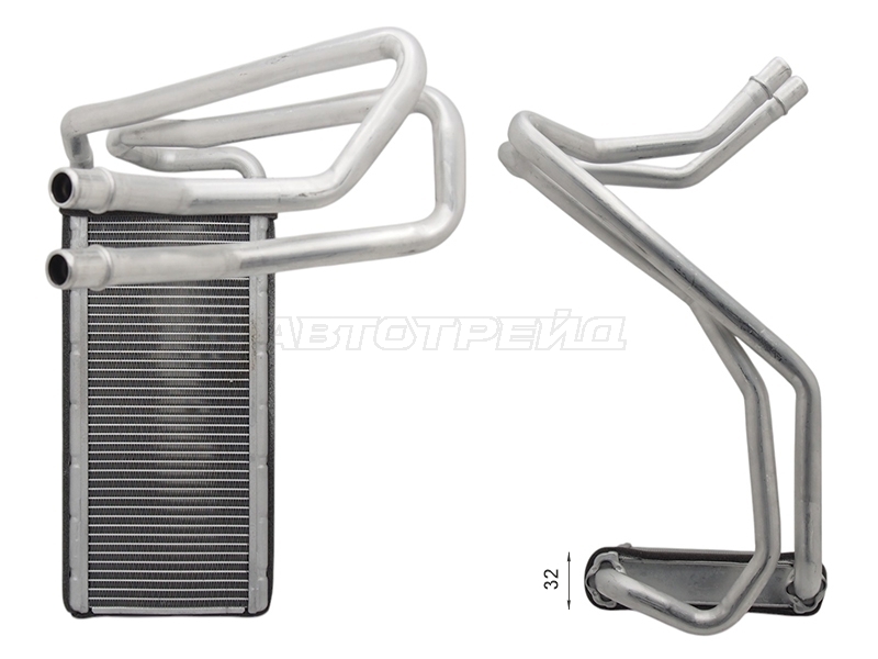 Радиатор отопителя салона Land Rover Discovery 09-17 / Range Rover Sport 09-13
