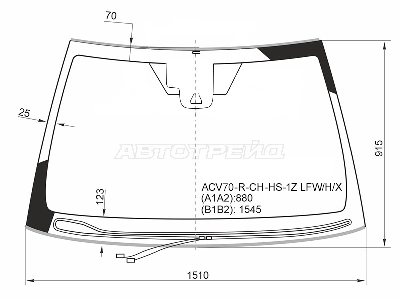 XYG ACV70-R-CH-HS-1Z LFW/H/X