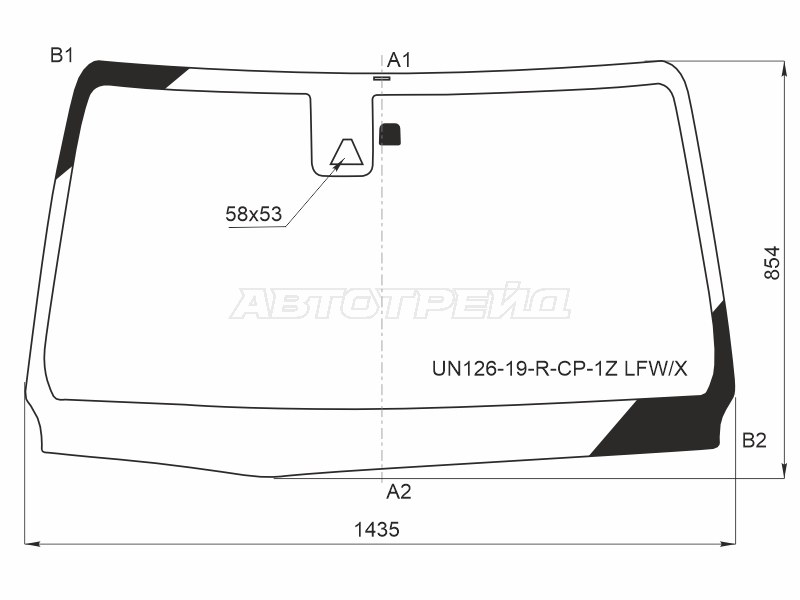 XYG UN126-19-R-CP-1Z LFW/X