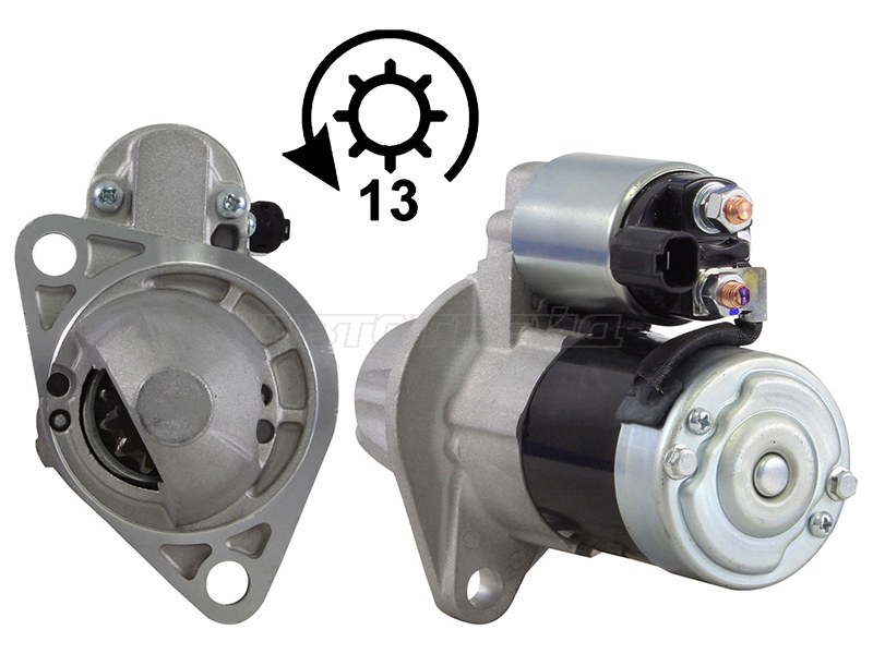 Стартер Nissan Primera 01-08 / X-Trail 00-07 (1,4 kW/ Z=13)