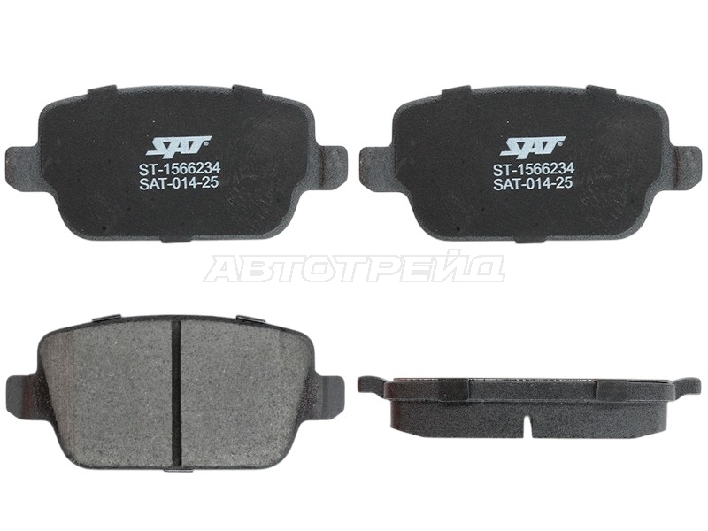 Колодки тормозные (Сзади) Ford Focus 04-11 / Kuga 08-13