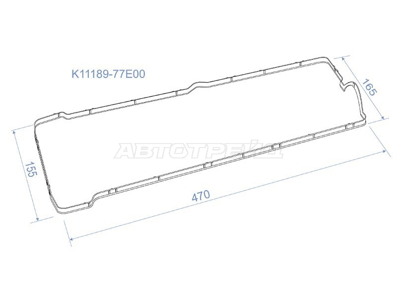Прокладка клапанной крышки Suzuki Escudo 97-05 / Aerio 01-03 J20A