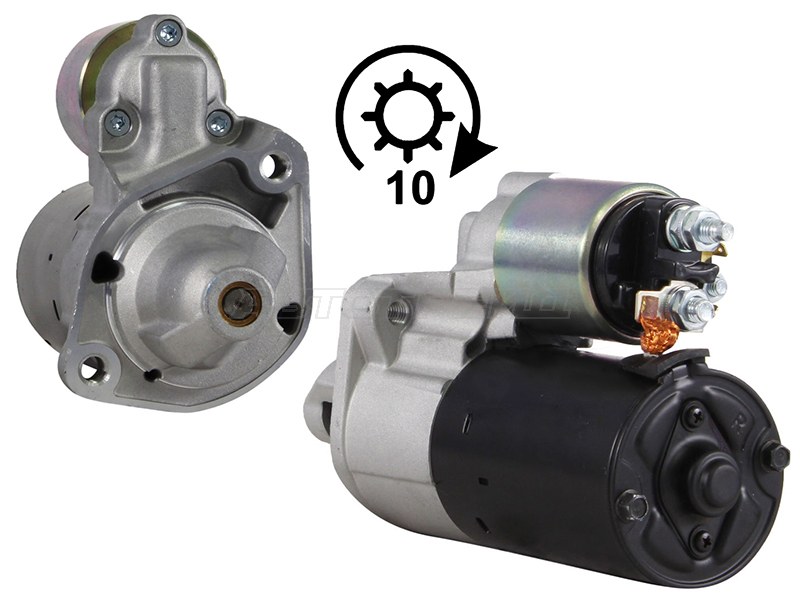 Стартер Mercedes-Benz C-Class 04-15 / E-Class 09-17 (1,1 kW/ Z=10), артикул ST-64-0067