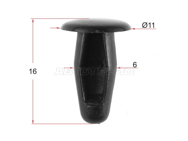 Клипса (MAZDA/NISSAN/MITSUBISHI (Продажа по 10шт))