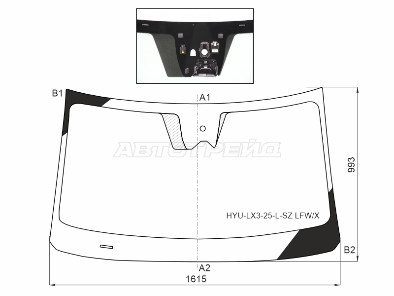 XYG HYU-LX3-25-L-SZ LFW/X