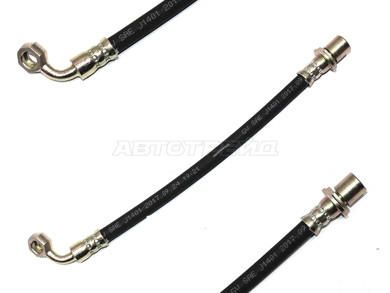 Шланг тормозной Toyota Land Cruiser (J80) 84-04 / Land Cruiser Prado (J70,J90) 87-02 (Сзади/ Слева/