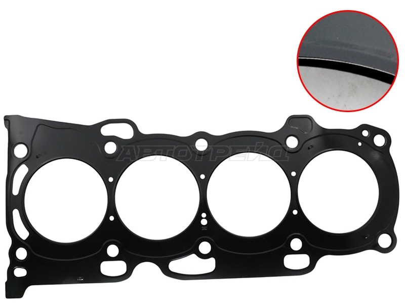 Прокладка головки блока цилиндров Toyota Allion (T240) 01-07 / Avensis 00-08 1AZFE;1AZFSE (Металл)