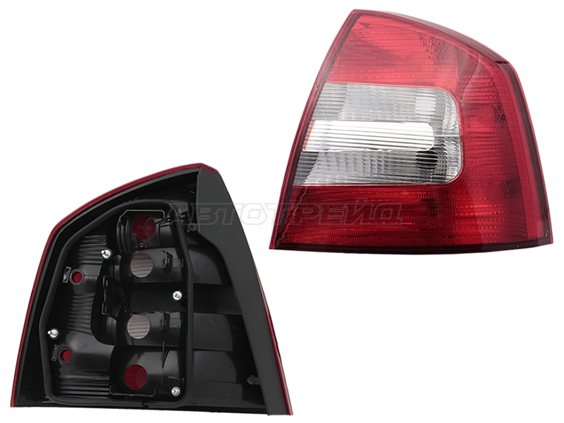 Фонарь задний Skoda Octavia 08-13 (Справа/ 4D SED)