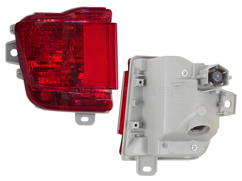Фонарь в задний бампер Toyota Land Cruiser (J200) 15-21 (Слева)