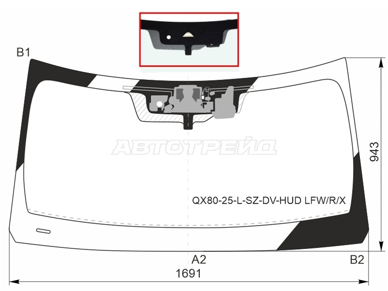 XYG QX80-25-L-SZ-DV-HUD LFW/R/X