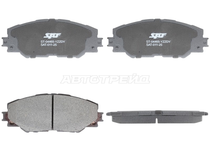 Колодки тормозные (Спереди) Toyota Harrier (XU60) 13-20 / Prius 09-19