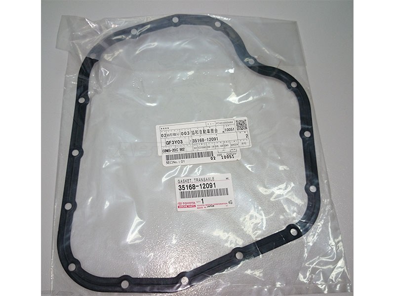 Прокладка поддона АКПП CVT COROLLA AXIO/FIELDER/PREMIO/ALLION/ISIS/IST/ VITZ/WISH 09 TOYOTA 3516812091