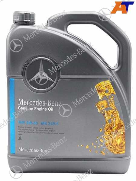 Масло моторное MERCEDES-BENZ (синтетическое) 5л 5W-40 2295 бензин ME MERCEDES A000989630813AAEW