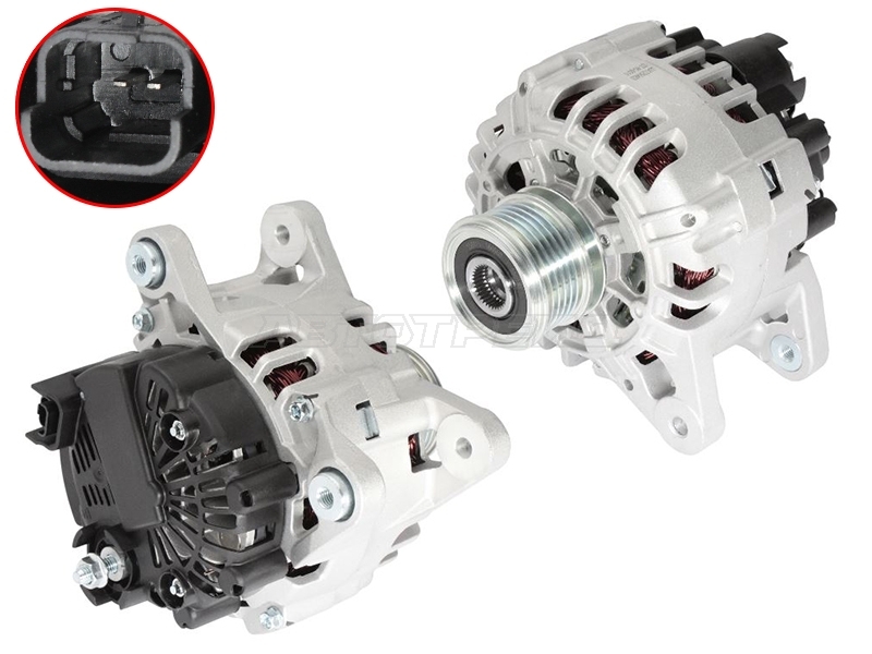 Генератор LADA Largus 12-21 / Renault Logan 04-16 (K4M 12V 90A аналог VALEO)