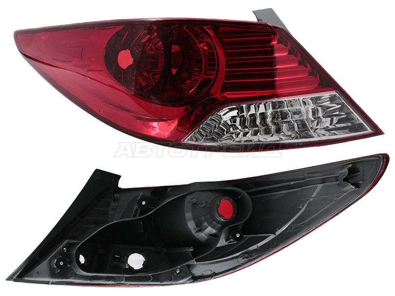 Фонарь задний Hyundai Solaris 10-14 / Accent 11-17 (Слева/ 4D SED)