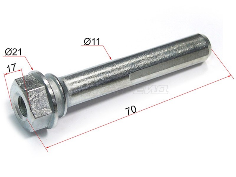 Направляющая тормозного суппорта (Спереди) Toyota Camry (XV30) 01-06 / Crown 03-18