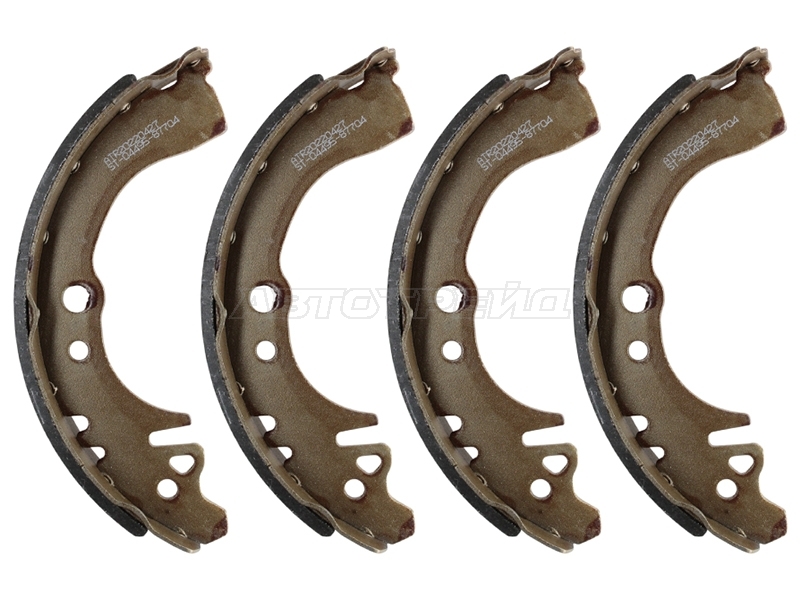 Колодки тормозные барабанные Daihatsu Charade 83-00 / Lifan Smily 10-17