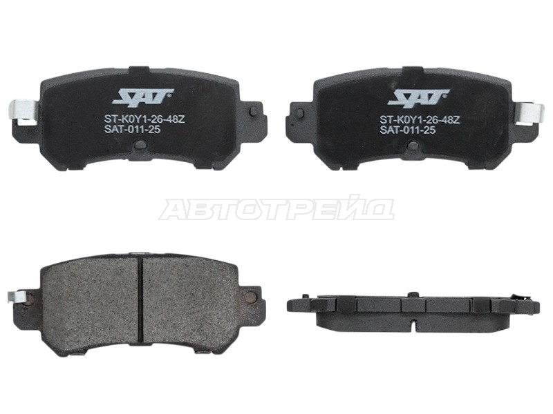 Колодки тормозные (Сзади) Mazda CX-5 11-17 / CX-3 14-