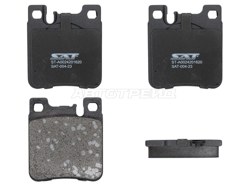 Колодки тормозные (Сзади) Mercedes-Benz C-Class 93-08 / E-Class 84-03