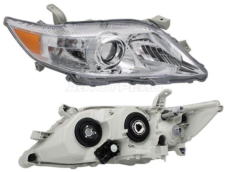 Фара Toyota Camry Europe/Russia (XV40) 09-11 / Camry UAE/USA 09-11 (Справа/ Галоген/ С электрокоррек