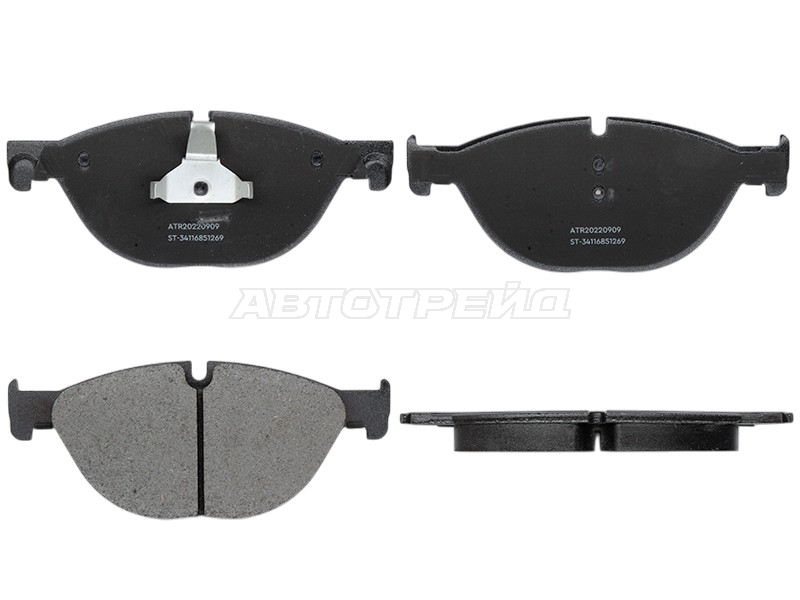 Колодки тормозные (Спереди) BMW 5-Series 09-17 / 6-Series 11-18