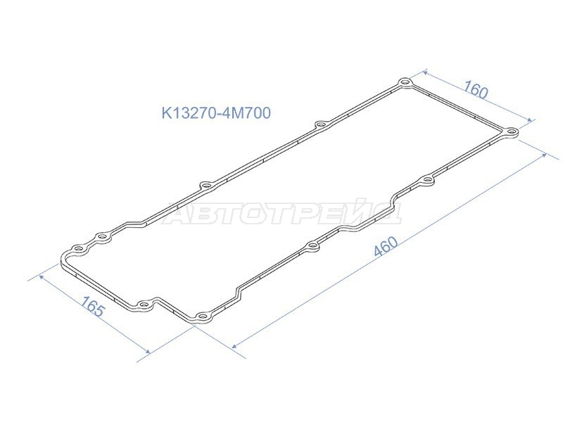 Прокладка клапанной крышки Nissan AD 99-08 / Almera 00-03 QG18DE