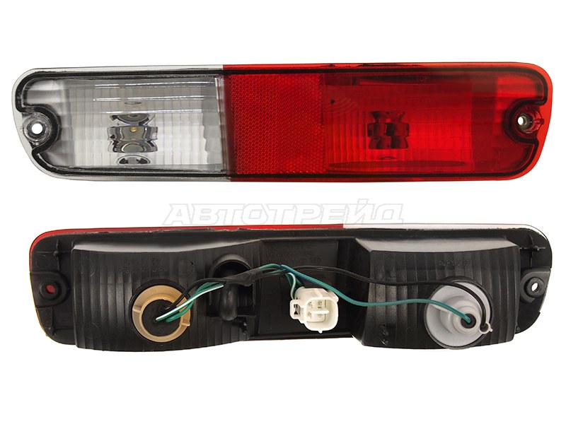 Фонарь в задний бампер Mitsubishi Pajero 02-06 (Слева)