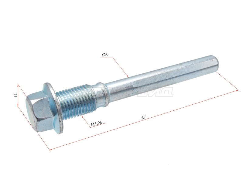 Направляющая тормозного суппорта (Сзади) Great Wall Hover H5 11-16, артикул ST-3502116K00