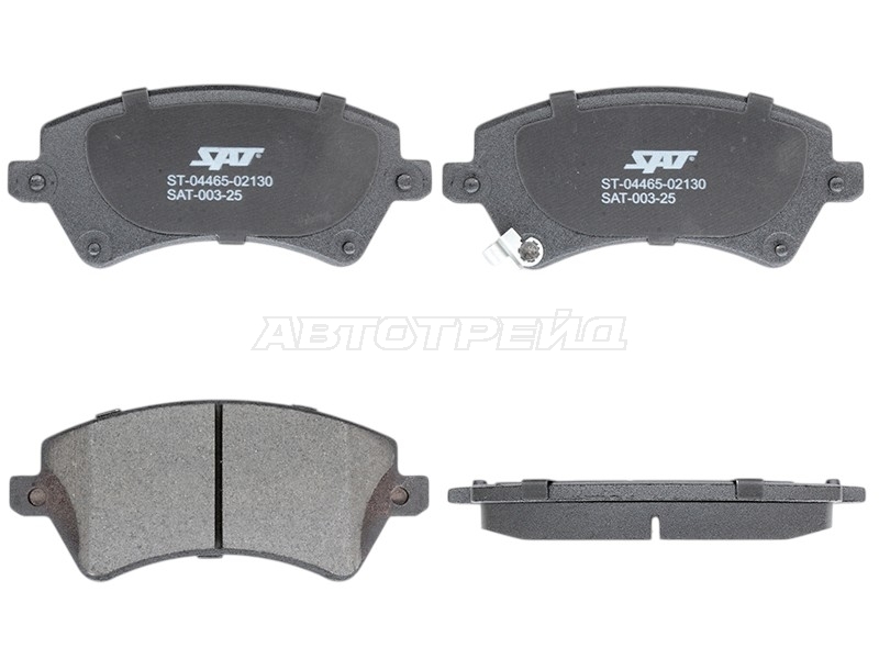 Колодки тормозные (Спереди) Toyota Corolla (E120) 00-07 / Corolla Fielder 00-06