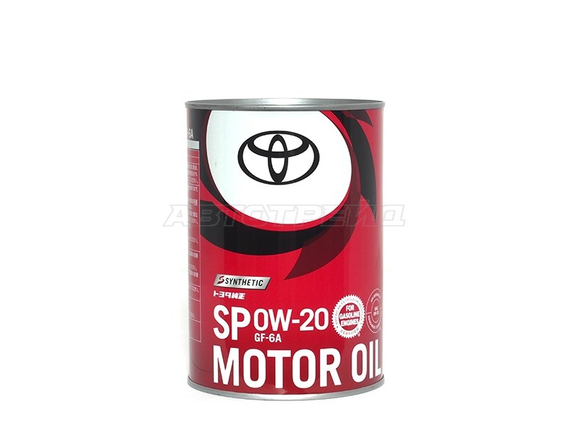 Масло моторное TOYOTA SP 0W-20 1л старый артикул 08880-13206 TOYOTA 0888014306