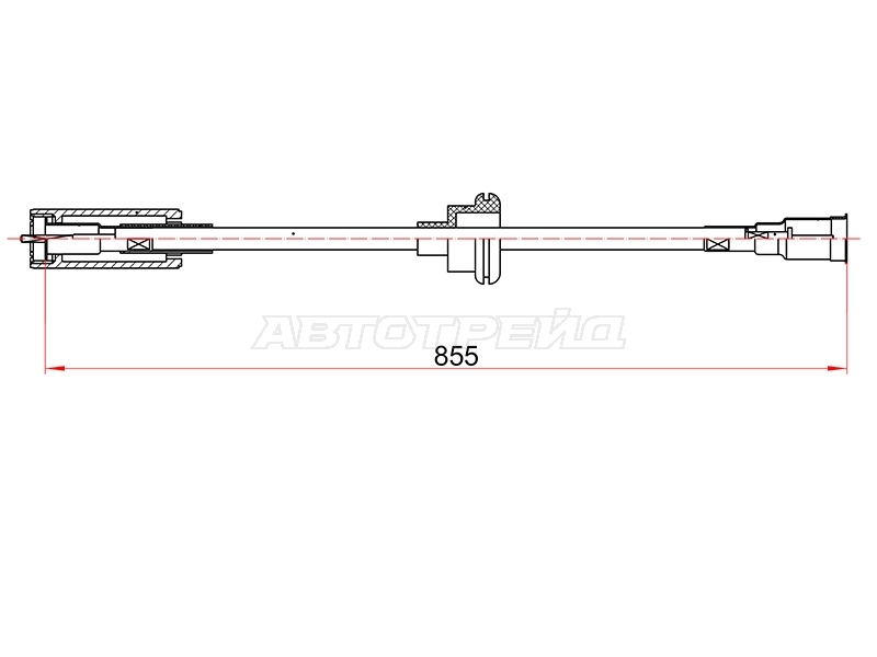 Трос КПП Opel Astra 91-09 / Vectra 88-95