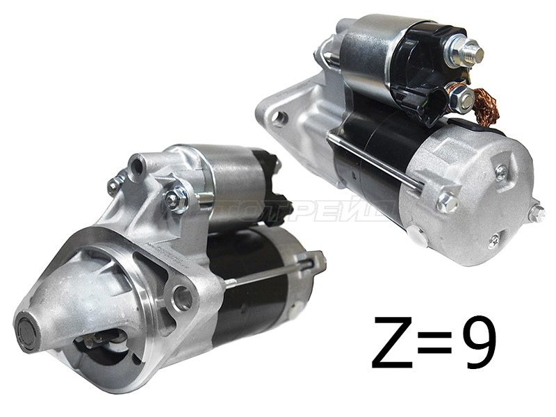 Стартер Toyota Ractis 05-10 / Vitz 99-10 (1 kW/ Z=9)