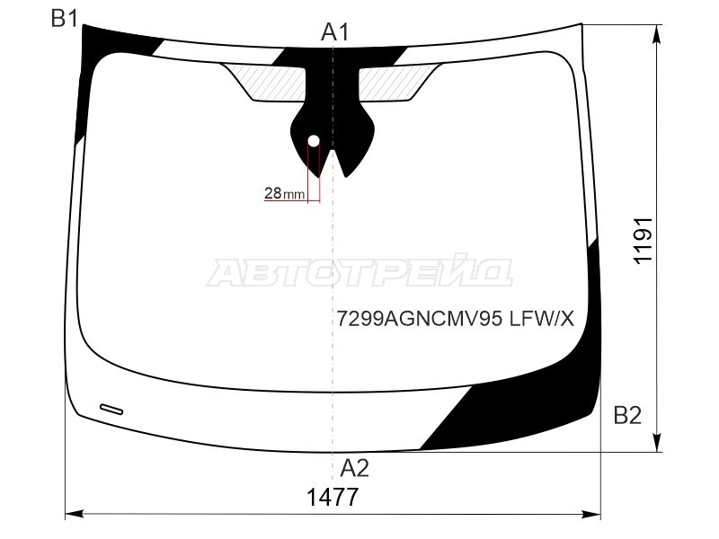 XYG 7299AGNCMV95 LFW/X