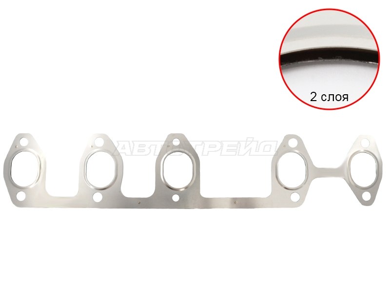 Прокладка выпускного коллектора Volkswagen Touareg 02-10 / Transporter 03-15 AXD;AXE;BAC;BLJ;BLK;BNZ
