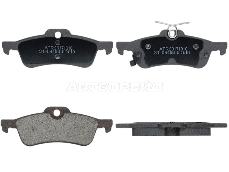 Колодки тормозные (Сзади) Toyota Vitz 05-20 / Yaris 05-20