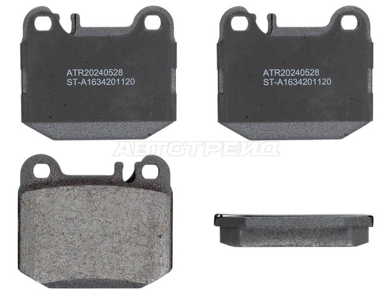 Колодки тормозные (Сзади) Mercedes-Benz M-Class 97-05