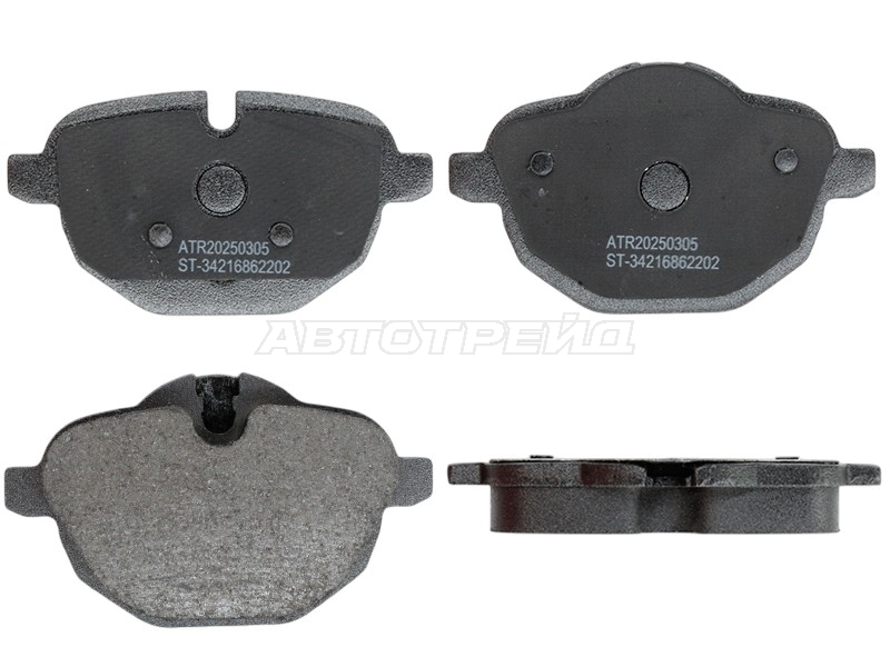 Колодки тормозные (Сзади) BMW 5-Series 09-24 / 6-Series 20-