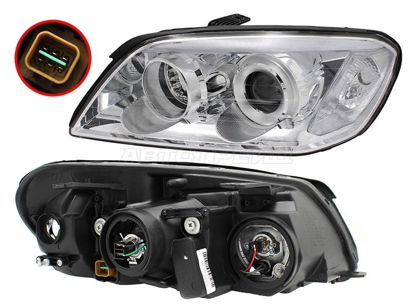 Фара Chevrolet Captiva 06-11 / Daewoo Winstorm 06-10 (Слева/ Галоген/ Ручная регулировка)