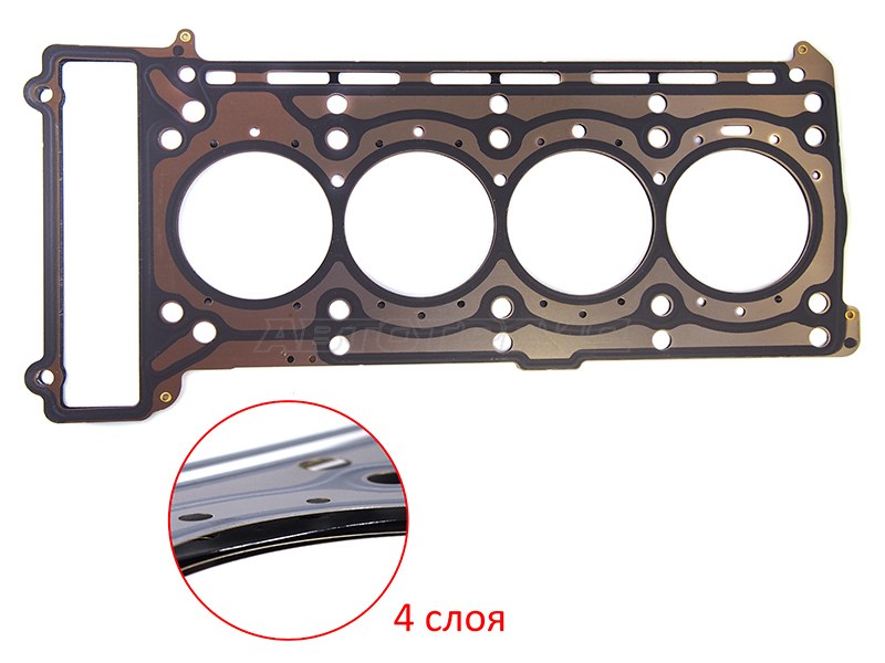 Прокладка головки блока цилиндров Mercedes-Benz C-Class 00-15 / E-Class 02-17 M271.820;M271.860;M271