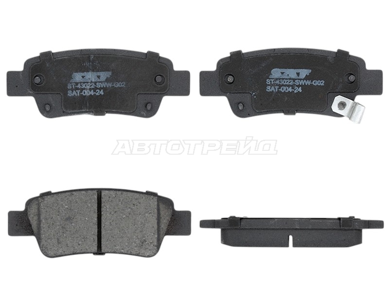 Колодки тормозные (Сзади) Honda CR-V 06-20