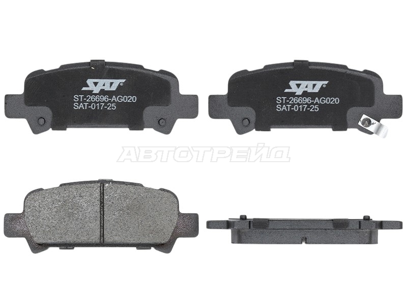 Колодки тормозные (Сзади) Subaru Forester 97-08 / Impreza 92-07