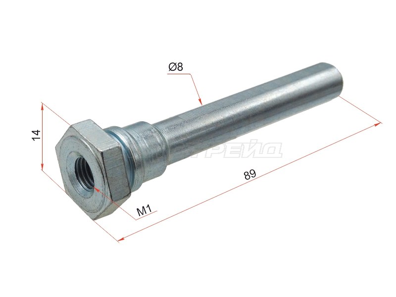 Направляющая тормозного суппорта (Сзади) Great Wall Hover H5 11-16, артикул ST-3502118K00