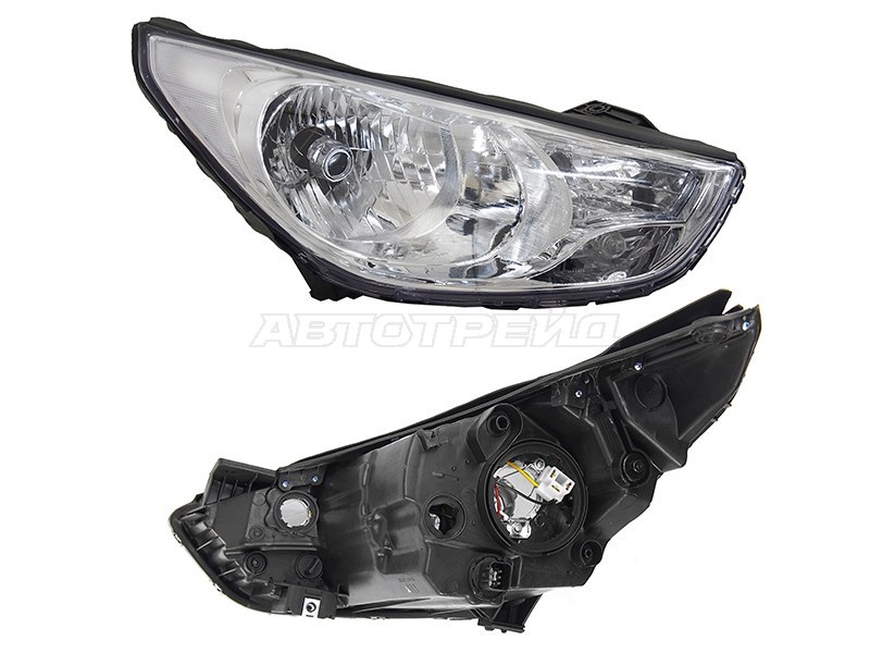 Фара Hyundai Tucson 09-13 (Справа/ Галоген/ под электрокорректор)