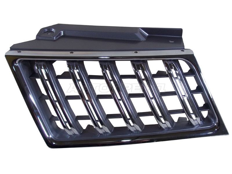 Решетка радиатора Mitsubishi Pajero Sport 08-13 (Слева)