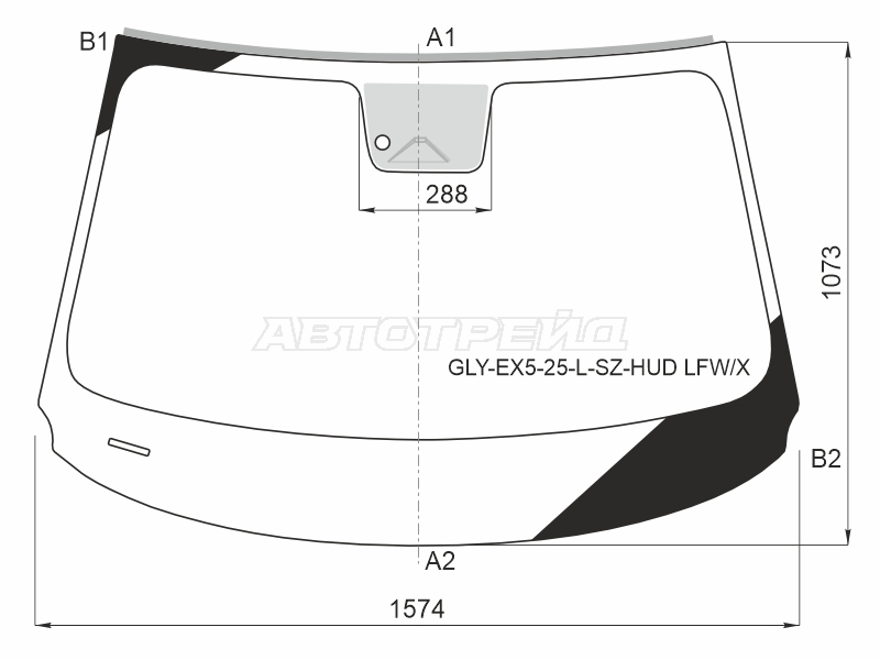 XYG GLY-EX5-25-L-SZ-HUD LFW/X