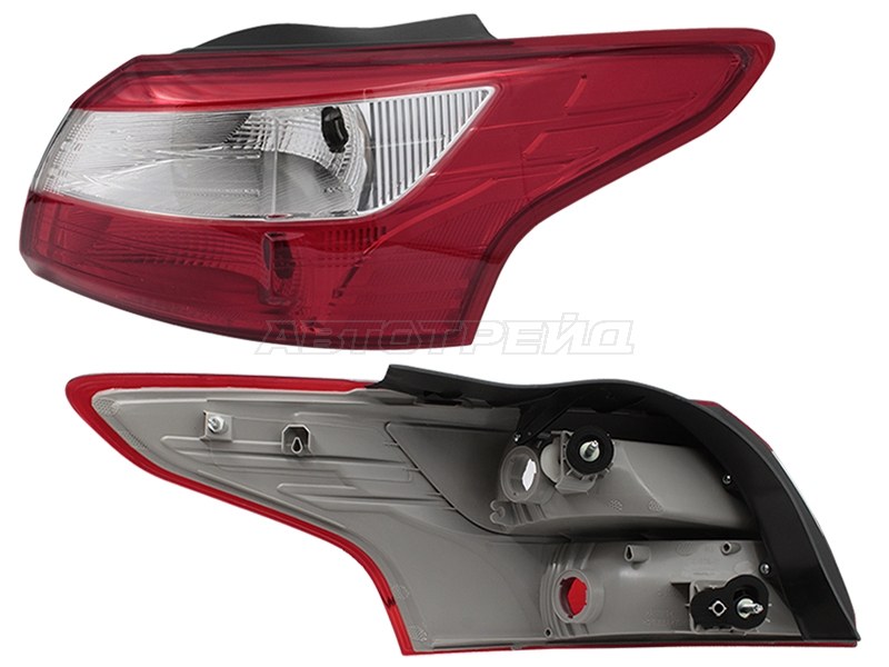 Фонарь задний Ford Focus 10-15 (Справа/ 4D SED)