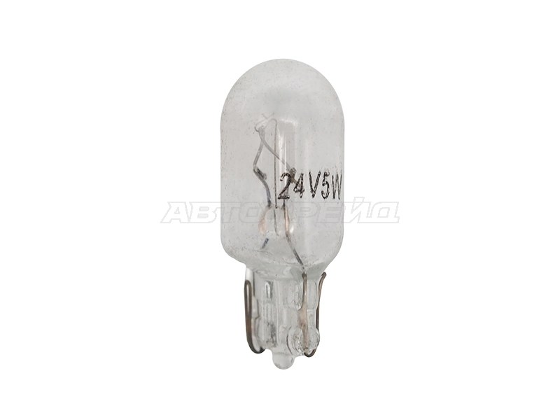 Лампа (W5W (T10)/ Галоген/ 24В 5Вт)