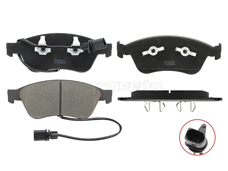 Колодки тормозные (Спереди) Audi A6 04-10 / A8 02-10