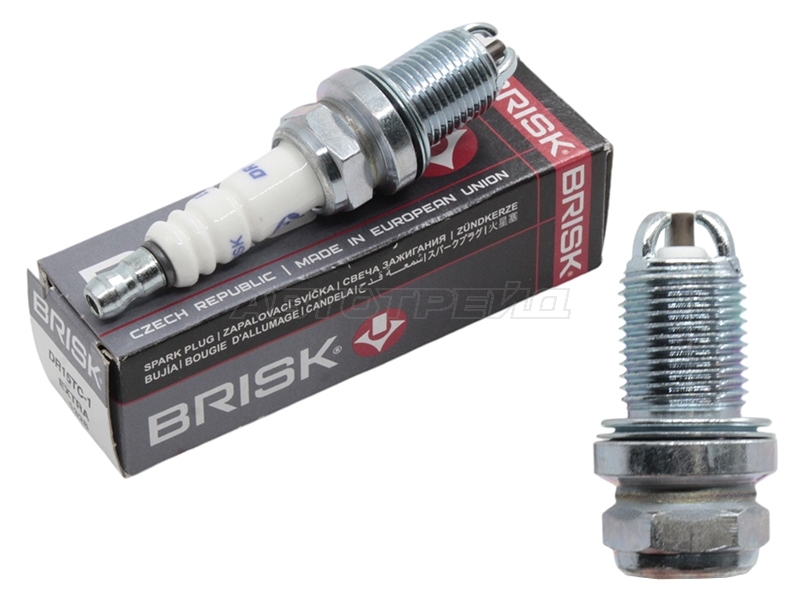 Свечи BRISK 2110 DR15 ТC-1 16кл инжектор 3-х электродные BRISK DR15TC1